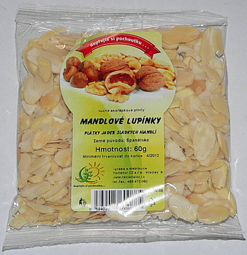 Mandlové lupínky 60g Racional